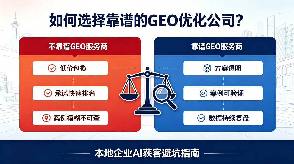射洪如何选择靠谱的GEO优化公司？本地企业AI获客避坑指南